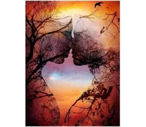 Norimpex Diamantmalerei Alte Liebe / 30x40 cm