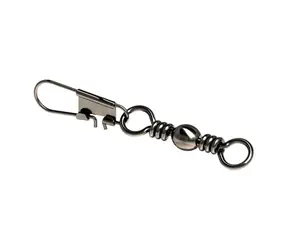 Suretti Karabiner mit Wirbel, Größe 12 / Karabiner / Angelmontagen