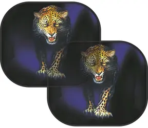Compass Sonnenschutz LEOPARD / Sonnenschutz / Saugnäpfe / 2 Stück / Oval