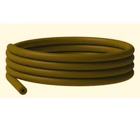 SURETTI PVC-Rohr braun / Angelschmuck