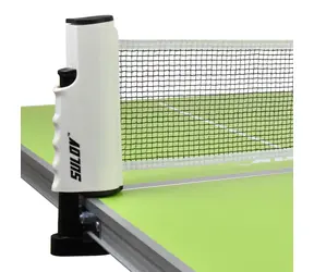 RULYT Tischtennisnetz, erweiterbar / Breite bis zu 150 cm / Plattenstärke 0,5-5 cm / ABS, Polyamid