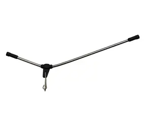 Suretti Gebogenes Strohhalm mit Karabiner / Brčko / Metall / 10 cm
