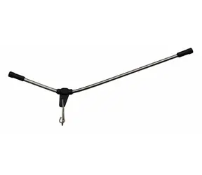 Suretti Gebogenes Strohhalm mit Karabiner / Brčko / Metall / 15 cm