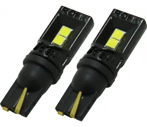 Compass LED-Lampe T10, 4 LEDs, 3030 Weiß / 12 V / 3 W / 300 lm / 6000 K / CAN-Bus / 2 Stück