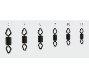 SURETTI Rolling Diamond Rändelwirbel Größe 11 / Angelmontagen