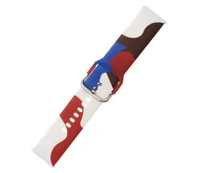 Hurtel Silikonarmband Moro Muster 8 / Armband / Samsung Galaxy Watch 40/41/42/43/44 mm / Tarnmuster