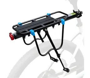 ROCKBROS Heckfahrradträger HJ10010 schwarz / Schnellmontage / mit Reflektor