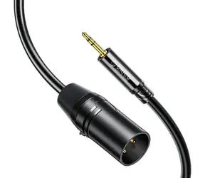 Orico AXKF schwarz / Audiokabel / 3,5-mm-Klinkenstecker auf XLR (F) / 5 m