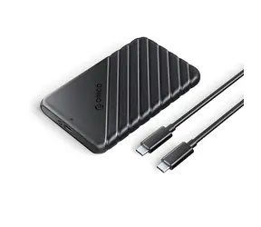 Orico 25PW1C-C3 schwarz / Gehäuse für 2,5" HDD/SSD / USB-C 3.1 / SATA III 6 Gbit/s