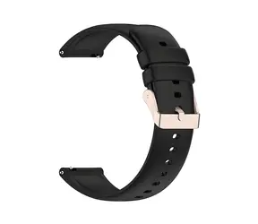 Hurtel Silikonarmband schwarz / Armband / XIAOMI Mi Watch, Amazfit GTR 47 mm / Silikon