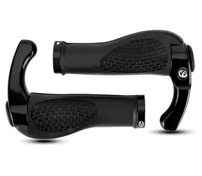 Rockbros BT1007B schwarz / Fahrradhalterung mit Hupe