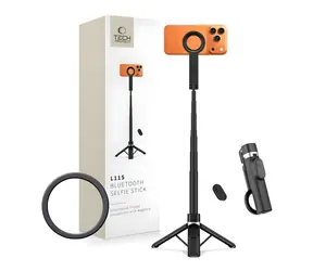 Tech-Protect L11S MagSafe schwarz / Selfie-Stick / MagSafe-Halterung