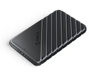 Orico 25PW1-U3 schwarz / Gehäuse für 2,5"-HDD/SSD / USB 3.0 Micro-B / 5 Gbit/s