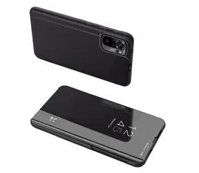 Hurtel Clear View Flip-Case für Xiaomi 13 Pro, schwarz / Hülle / Klapphülle / Transparentes Fenster