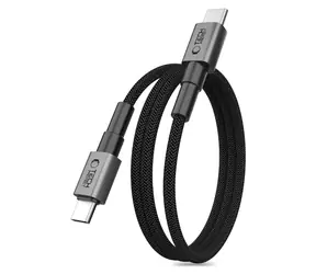 Tech-Protect Ultraboost DNA MagTwist grau / Ladekabel / USB-C / PD 100W / 5A / 100 cm