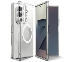 Ringke Fusion Magnetische transparente Rückseite / Rückseite / Samsung Galaxy Z Fold7 / MagSafe