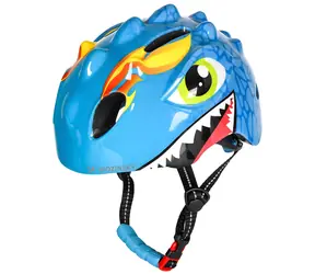 Wozinsky Kinderfahrradhelm Dragon blau / Helm / Größe S / Leichtgewicht