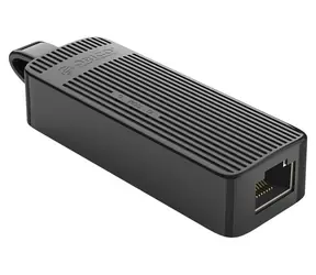 Orico UTK-U3 schwarz / Netzwerkadapter / USB-A 3.0 auf RJ-45 / Gigabit-Ethernet 1 Gbit/s