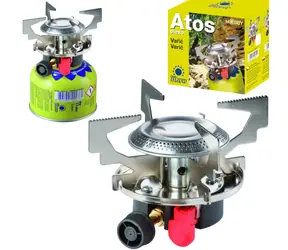 Meva ATOS / Campingkocher / Gaskartuschen / Piezozündung / 1,8 kW