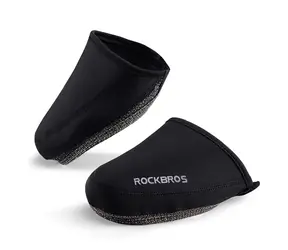 Rockbros LF1030 schwarz / Überschuhe für Radfahrer / Winddicht / Isoliert / Größen 36-42