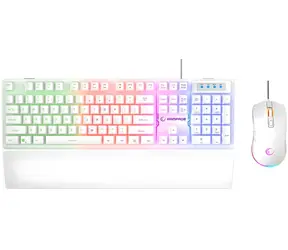 Rampage KM-RX7 Fortuna V2 weiß / Tastatur- und Maus-Set