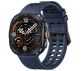 Tech-Protect Silikon-Air-Armband, dunkelblau / Armband für Samsung Galaxy Watch Ultra 47 mm / Silikon