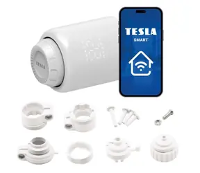TESLA WiFi SV50 / Thermostatkopf / WLAN / Intelligente Heizung
