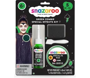 SNAZAROO FX Zombie-Wachs- und Kunstblut-Set / Spezialeffekt-Set / Halloween