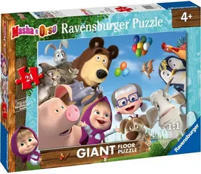 Ravensburger Bodenpuzzle Mascha und der Bär / 24 Teile / 70 x 50 cm