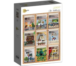 GRAPHICS Puzzle Hausinterieur / 3000 Teile / 85 × 116 cm