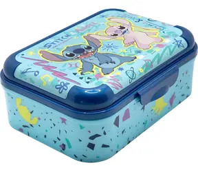 STOR Stitch Snackbox / Snackbox / Kunststoff / BPA-frei / Offizielle Lizenz
