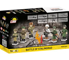 Cobi 2061 Schlacht von Stalingrad Bausatz / 76 Teile / 6 Figuren / ab 6 Jahren