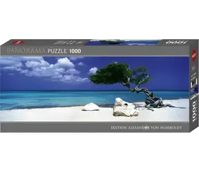 HEYE Panorama-Puzzle Divi Divi Baum, Aruba / 1000 Teile / 94 x 33 cm