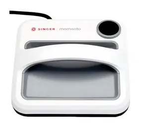 Singer Momento Square Press, weiß-grau / Bügelpresse / Digitalsteuerung / 229 x 229 mm