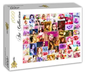 GRAPHICS Puzzle Collage: Frauen / 1000 Teile / 68,8 x 48,8 cm