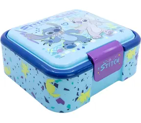 STOR Snackbox Stitch und Angel / Snackbox / 3 Fächer / BPA-frei
