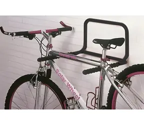 Compass Faltbarer Fahrradhalter für 2 Fahrräder / Wandmontage / Tragkraft 30 kg / Metall