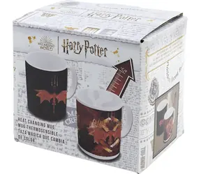 STOR Keramikbecher mit Farbwechseleffekt, 325 ml, Harry Potter / Becher / Keramik / Farbwechseleffekt
