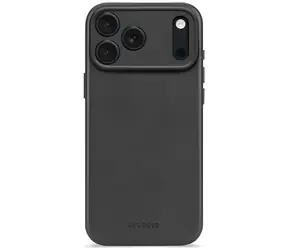 Decoded Leder-Rückseite für Apple iPhone 17 Pro Max, schwarz / Handyhülle / Leder / MagSafe