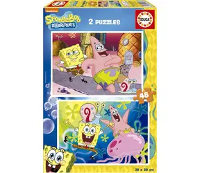 Educa Puzzle Spongebob / 2x48 Teile