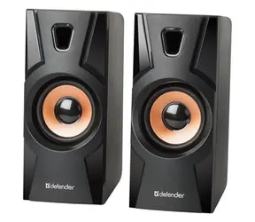 Defender Aurora S8 schwarz / Lautsprechersystem / 2.0 / 8 W RMS / 3,5-mm-Klinkenanschluss / USB-Stromversorgung