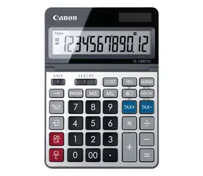 Canon TS-1200TSC / Taschenrechner / Metallgehäuse / LCD-Display / Desktop-Computer