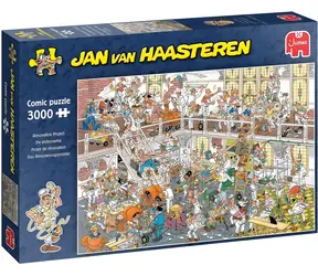 JUMBO Puzzle JvH Renovierung / 3000 Teile / ab 15 Jahren