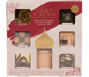 Professor PUZZLE Puzzle Sieben Weltwunder 7in1 / Verloren & Gefunden / 7 Puzzles