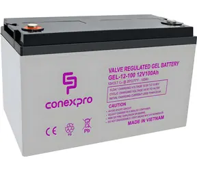 Conexpro GEL-12-100 / Batterie / GEL / 12V / 100Ah / Deep Cycle / T16-M8