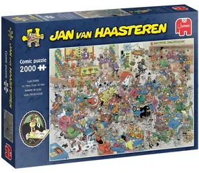 JUMBO-Puzzle JvH Man, Don't Be Angry Battle / 2000 Teile / ab 15 Jahren
