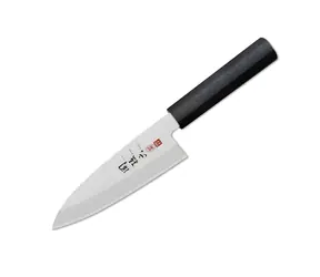 KAI SEKIMAGOROKU HEKIJU Deba 15 cm für Linkshänder / Deba-Messer / Einseitig geschliffene Klinge / 58/56 HRC / Griff aus Pakkaholz