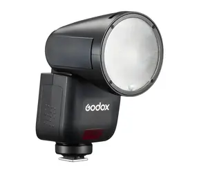 Godox V1 mid N / Blitzgerät mit Rundkopf / für Nikon / TTL / HSS / Li ION -Akku