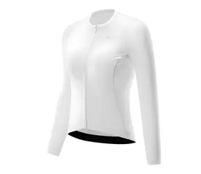 ROCKBROS TVI Damen-Radtrikot Weiß L / Langarm