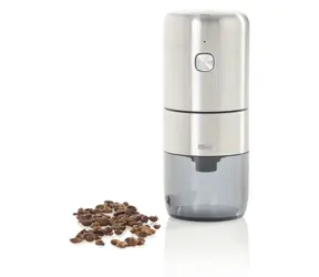 AdHoc i.Mill / Elektrische Kaffeemühle / USB-C / CeraCutXL® Keramikmahlwerk / stufenlose Einstellung